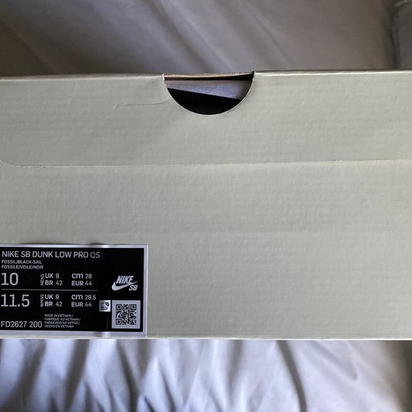 Nike SB Dunk Low x Albino & Preto Fossil - Picture 5 of 5